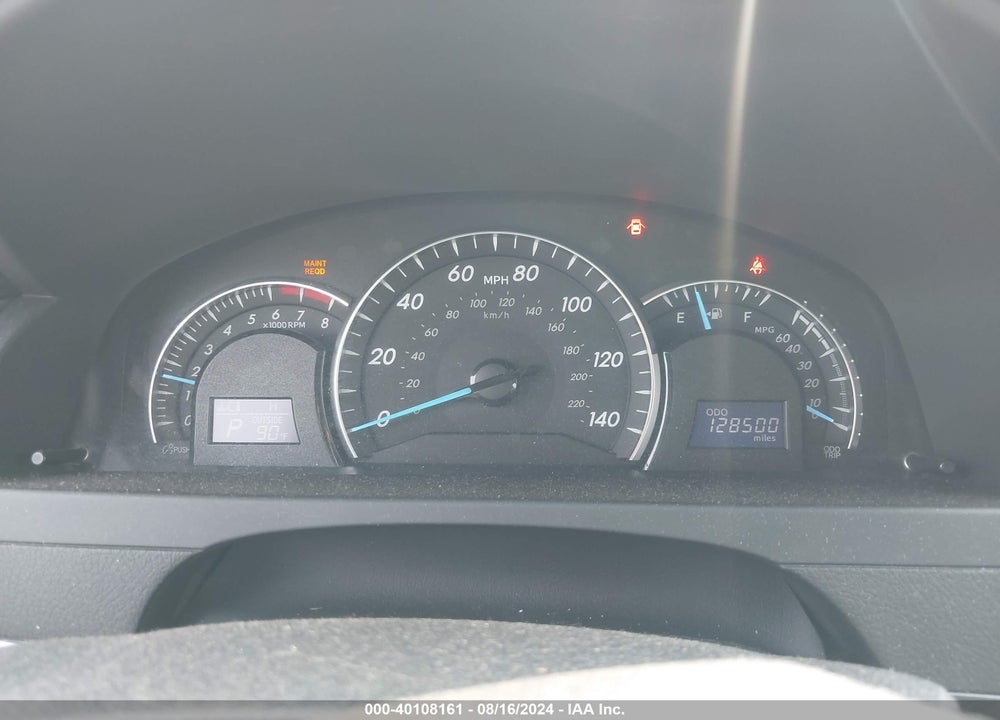 2013 TOYOTA CAMRY XLE VIN: 4T1BF1FK4DU715198