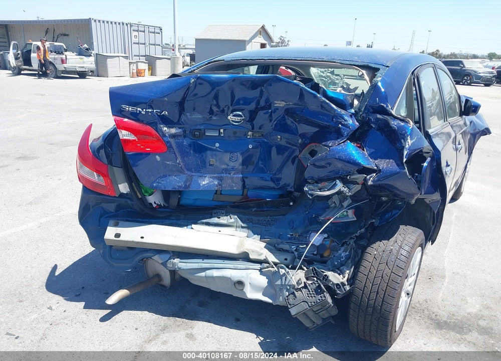 2018 NISSAN SENTRA S VIN: 3N1AB7AP9JY267621