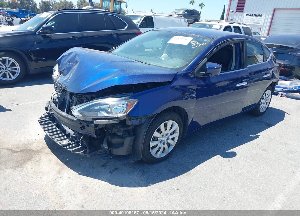 2018 NISSAN SENTRA S VIN: 3N1AB7AP9JY267621