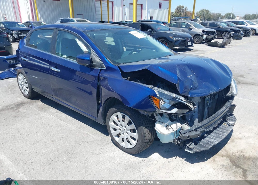 2018 NISSAN SENTRA S VIN: 3N1AB7AP9JY267621