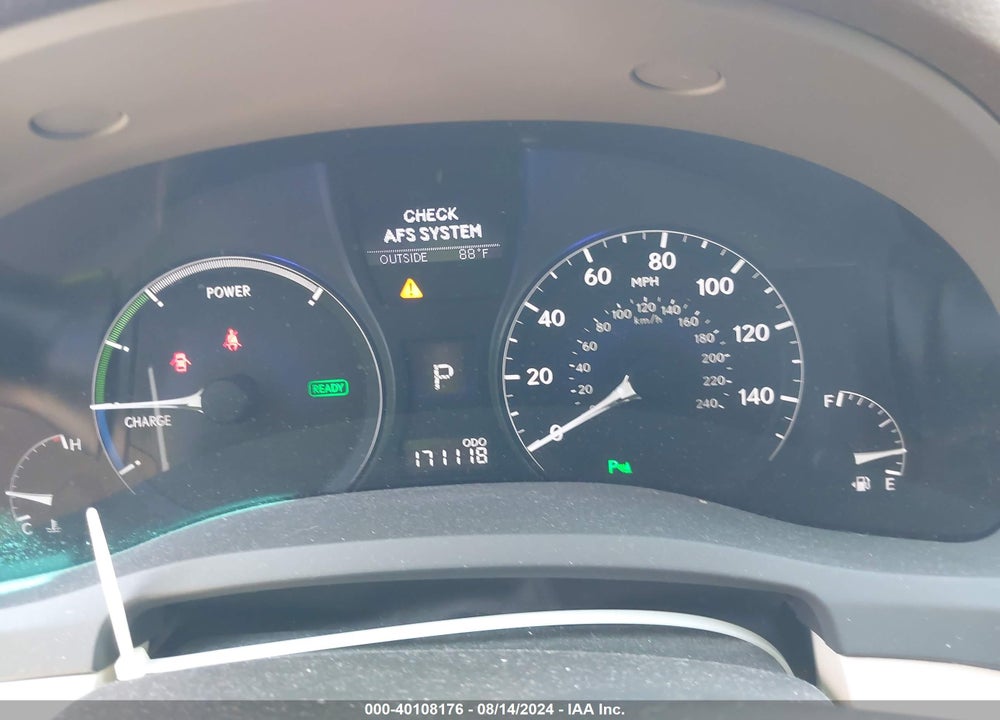2010 LEXUS RX 450H VIN: JTJZB1BA2A2003353