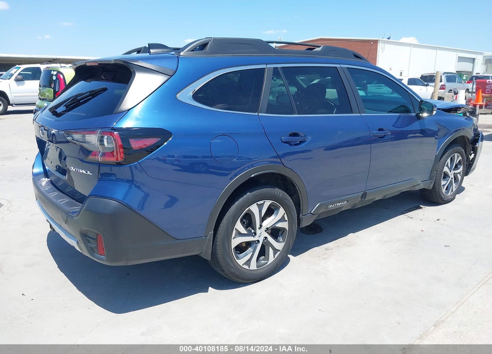 2022 SUBARU OUTBACK LIMITED VIN: 4S4BTANC3N3243005