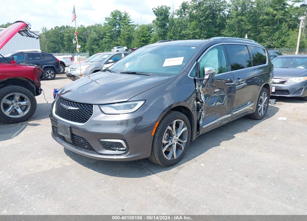 2021 CHRYSLER PACIFICA PINNACLE AWD VIN: 2C4RC3PG4MR502380