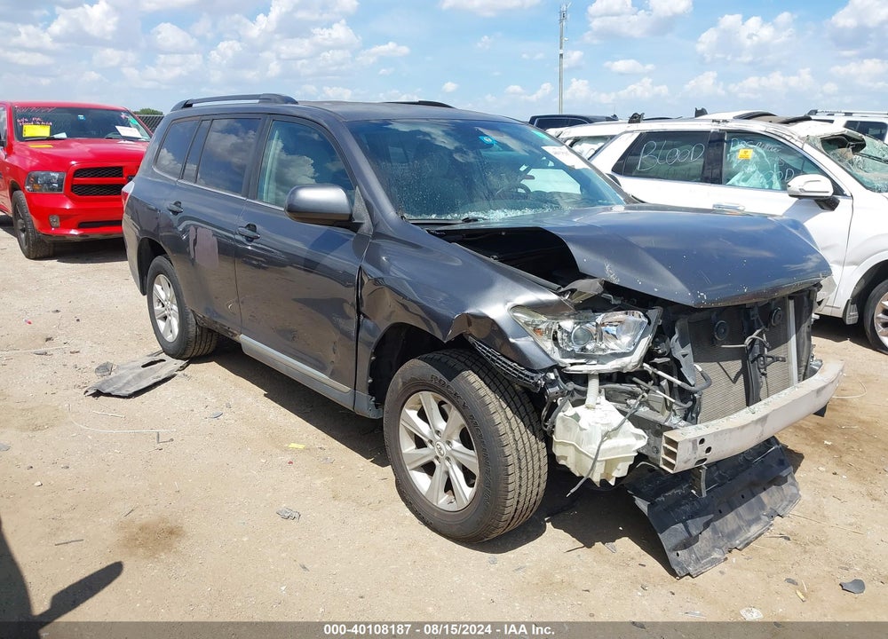2011 TOYOTA HIGHLANDER BASE V6 VIN: 5TDZK3EH9BS038215