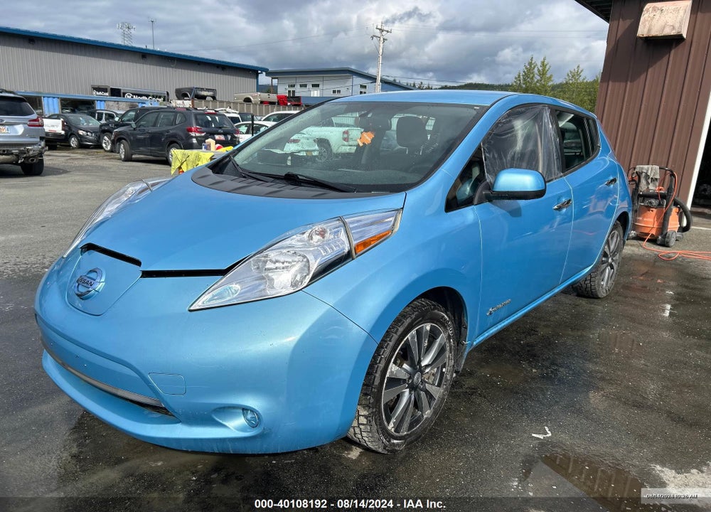 2015 NISSAN LEAF SV VIN: 1N4AZ0CP2FC326074