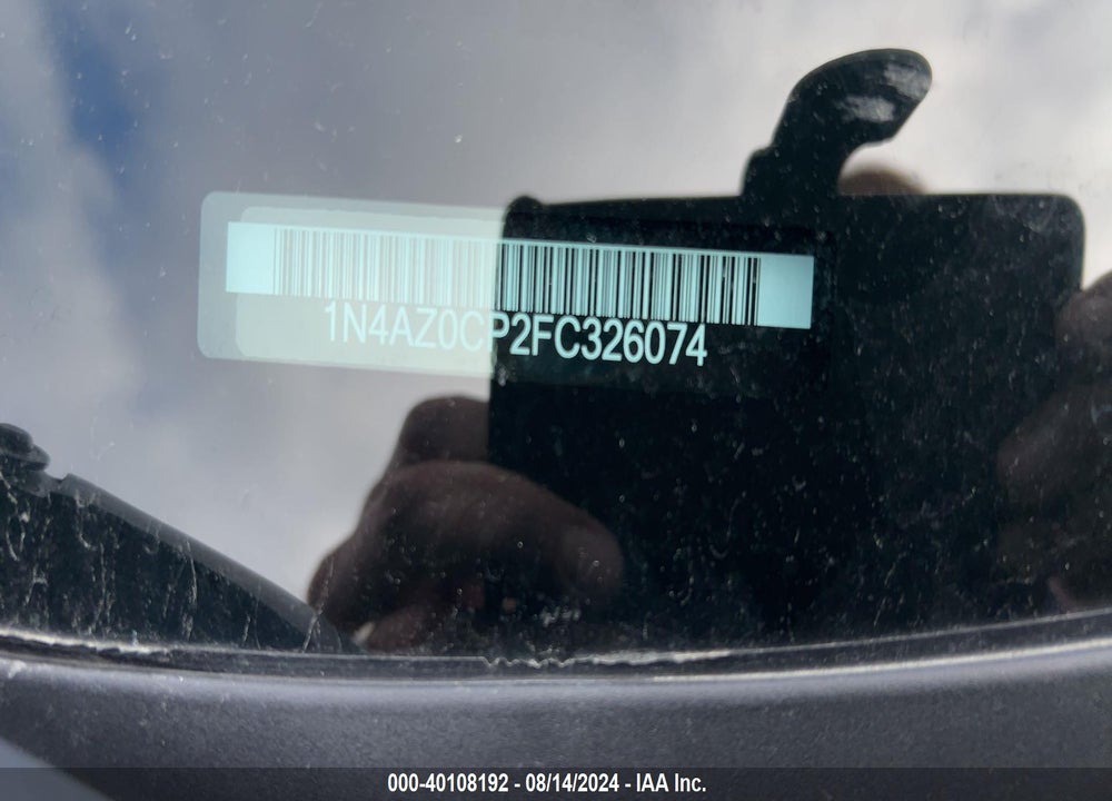2015 NISSAN LEAF SV VIN: 1N4AZ0CP2FC326074