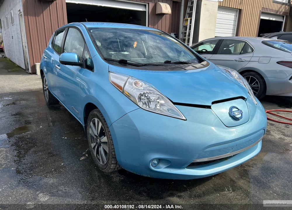 2015 NISSAN LEAF SV VIN: 1N4AZ0CP2FC326074