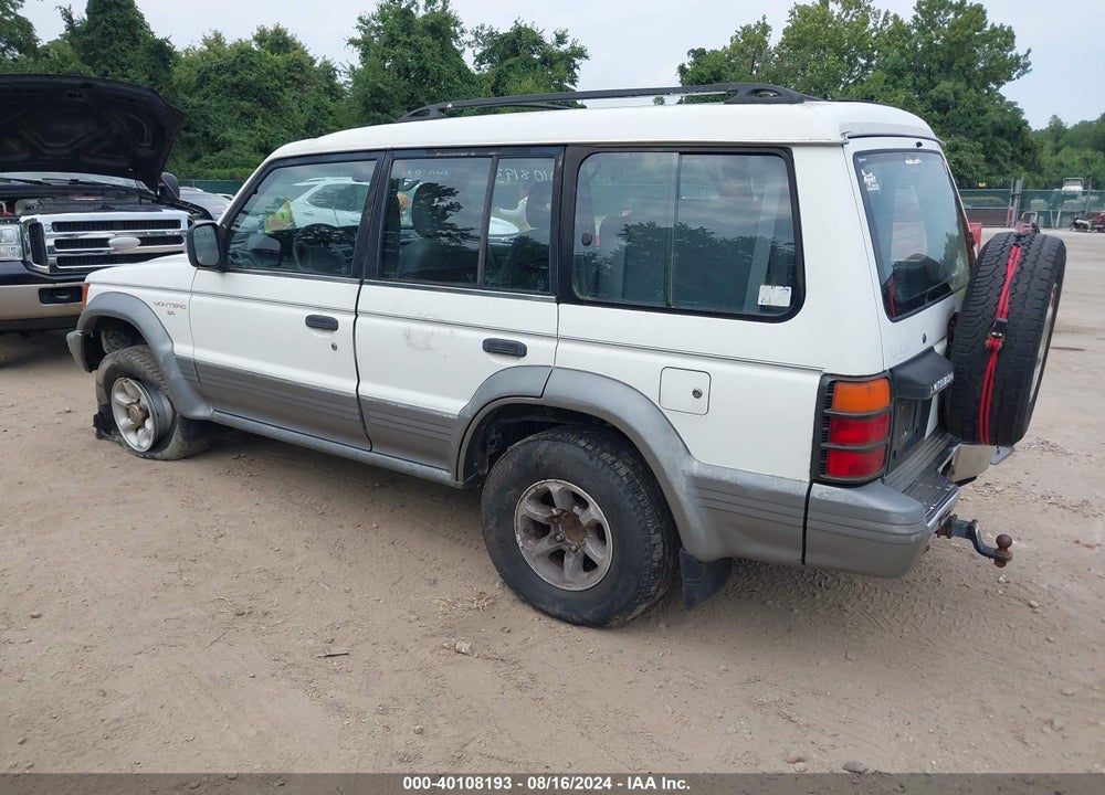 1995 MITSUBISHI MONTERO SR VIN: JA4MR51M0SJ027602