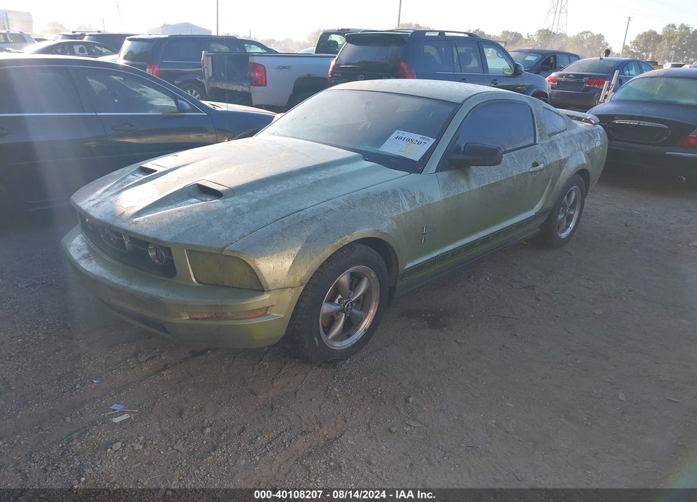 2006 FORD MUSTANG V6 VIN: 1ZVFT80N165148310