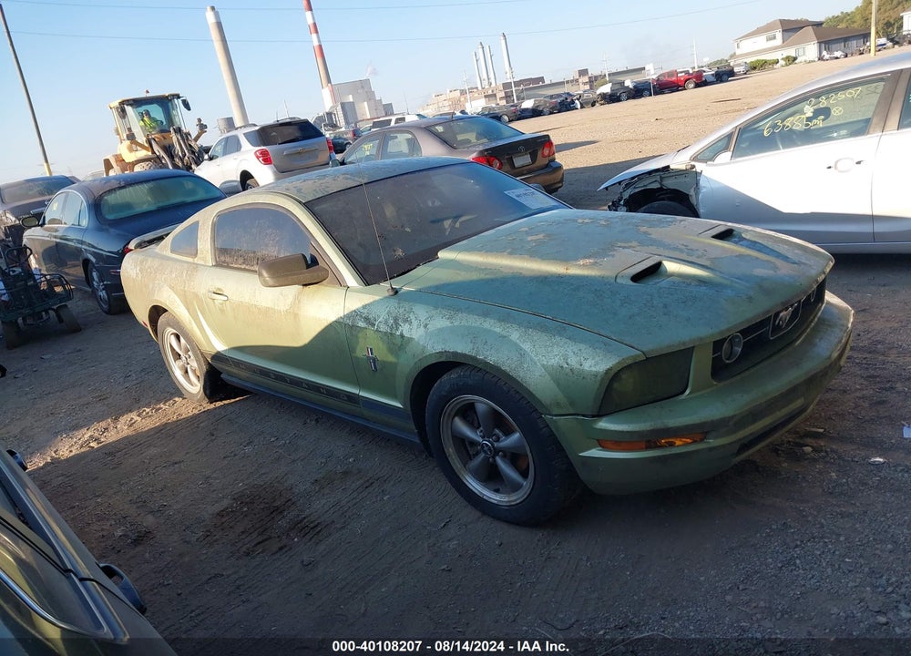 2006 FORD MUSTANG V6 VIN: 1ZVFT80N165148310