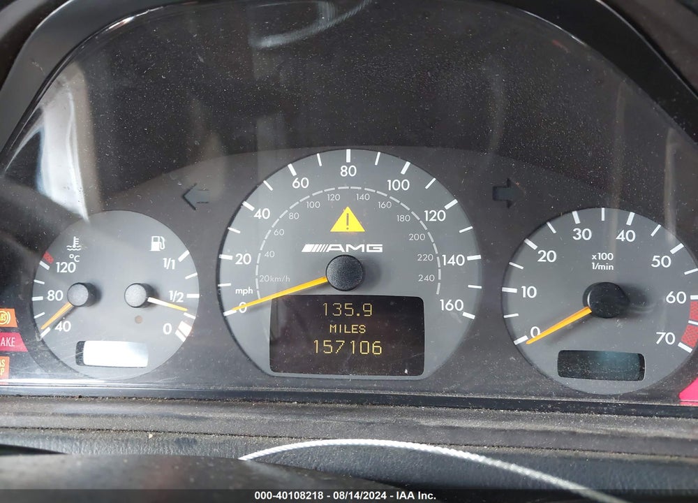 2002 MERCEDES-BENZ CLK 55 AMG VIN: WDBLJ74G02T109651