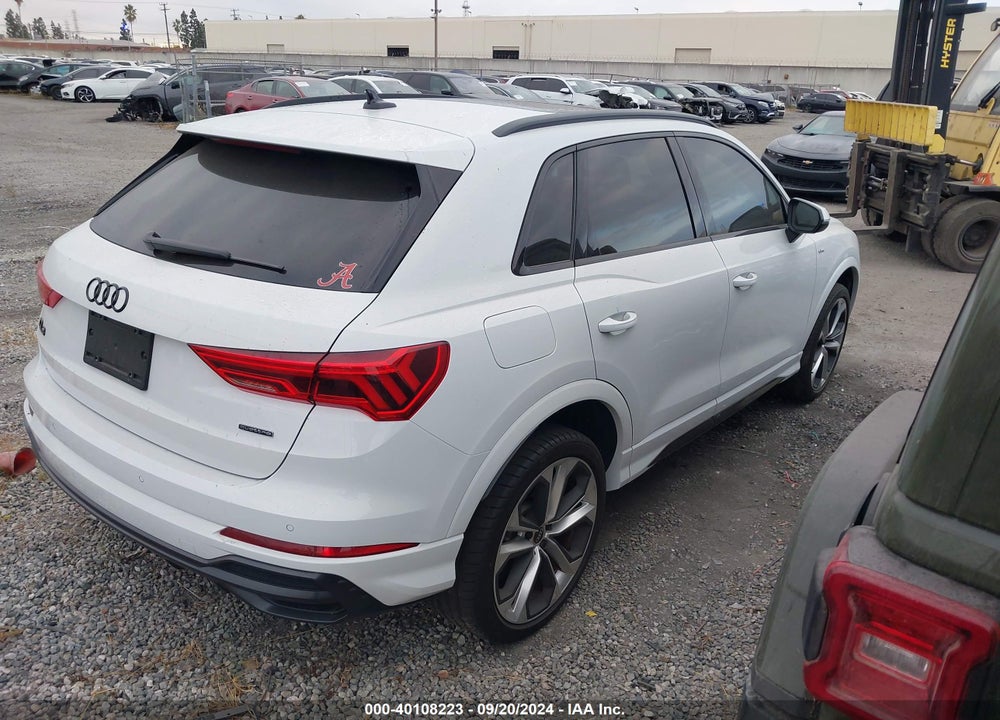 2022 AUDI Q3 PREMIUM PLUS 45 TFSI S LINE QUATTRO TIPTRONIC VIN: WA1EECF36N1145081