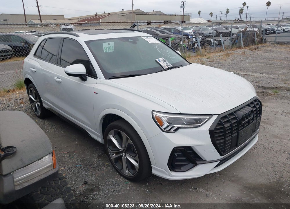 2022 AUDI Q3 PREMIUM PLUS 45 TFSI S LINE QUATTRO TIPTRONIC VIN: WA1EECF36N1145081
