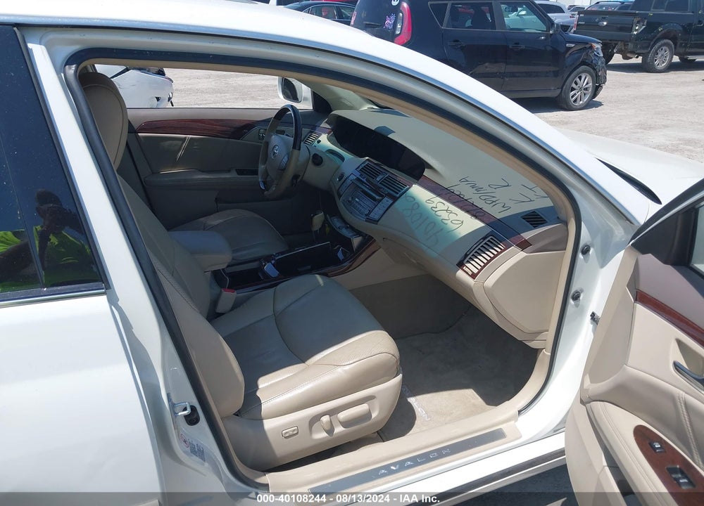 2010 TOYOTA AVALON LIMITED VIN: 4T1BK3DB9AU362575