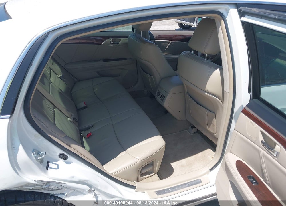 2010 TOYOTA AVALON LIMITED VIN: 4T1BK3DB9AU362575