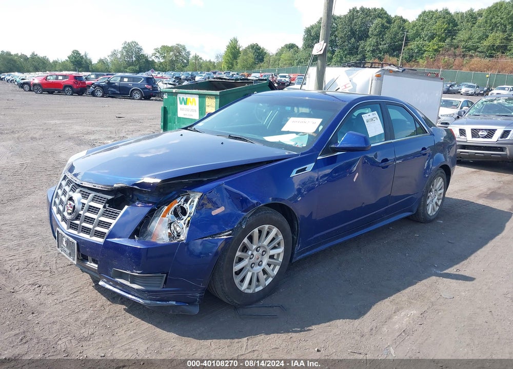 2012 CADILLAC CTS LUXURY VIN: 1G6DG5E56C0113957