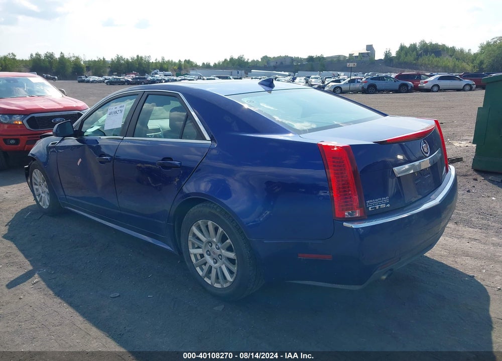 2012 CADILLAC CTS LUXURY VIN: 1G6DG5E56C0113957
