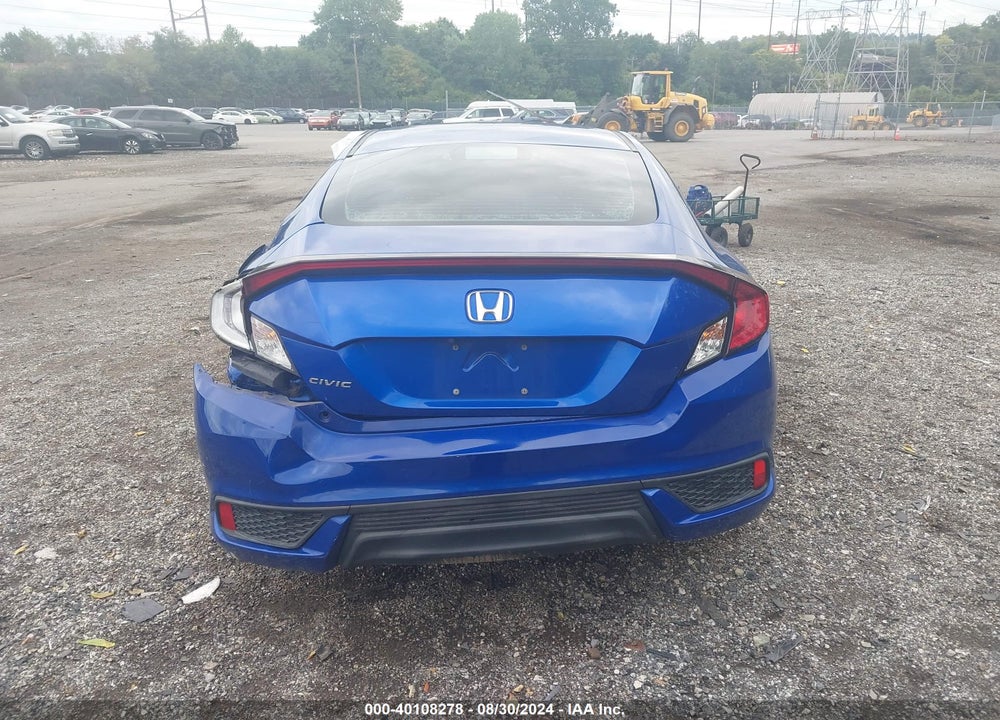 2018 HONDA CIVIC VIN: 2HGFC4B54JH305999