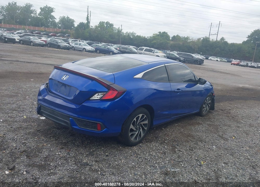 2018 HONDA CIVIC VIN: 2HGFC4B54JH305999