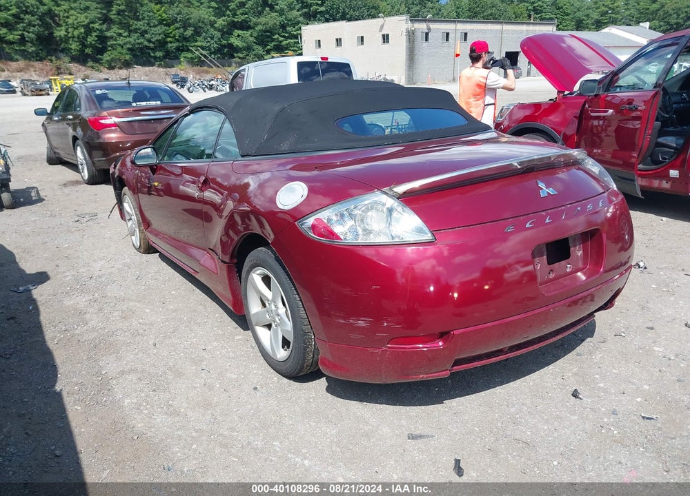 2007 MITSUBISHI ECLIPSE SPYDER GS VIN: 4A3AL25FX7E021937