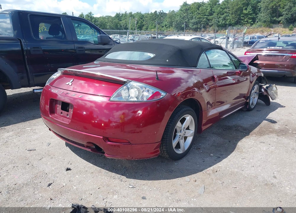 2007 MITSUBISHI ECLIPSE SPYDER GS VIN: 4A3AL25FX7E021937