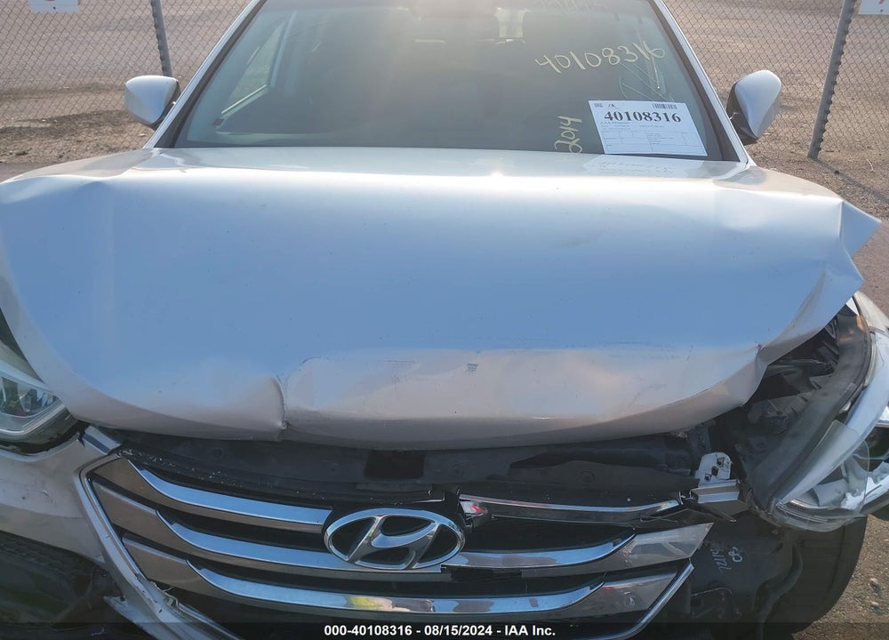 2014 HYUNDAI SANTA FE SPORT 2.4L VIN: 5XYZT3LBXEG216047