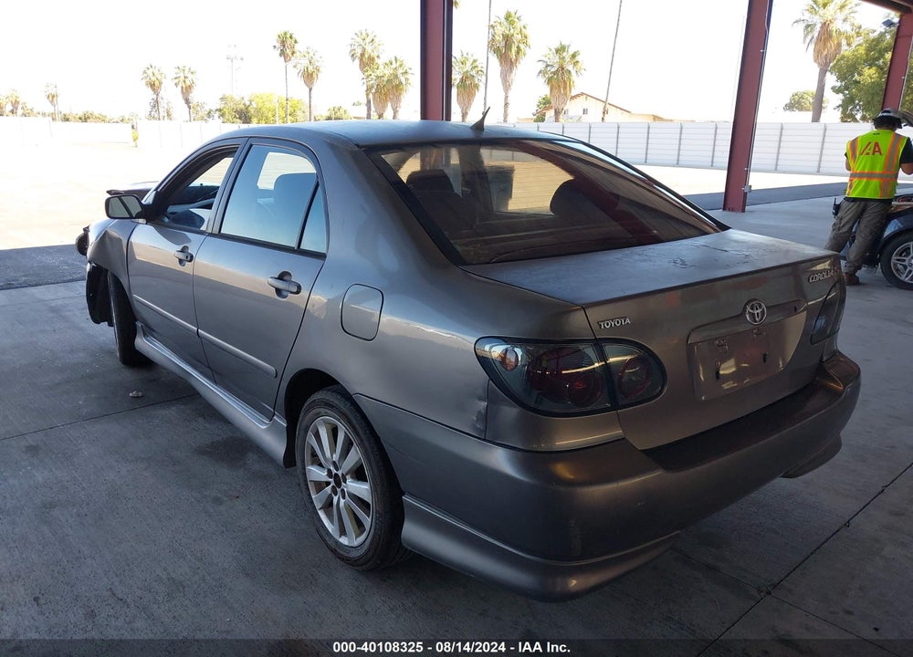2003 TOYOTA COROLLA S VIN: 1NXBR32EX3Z074463
