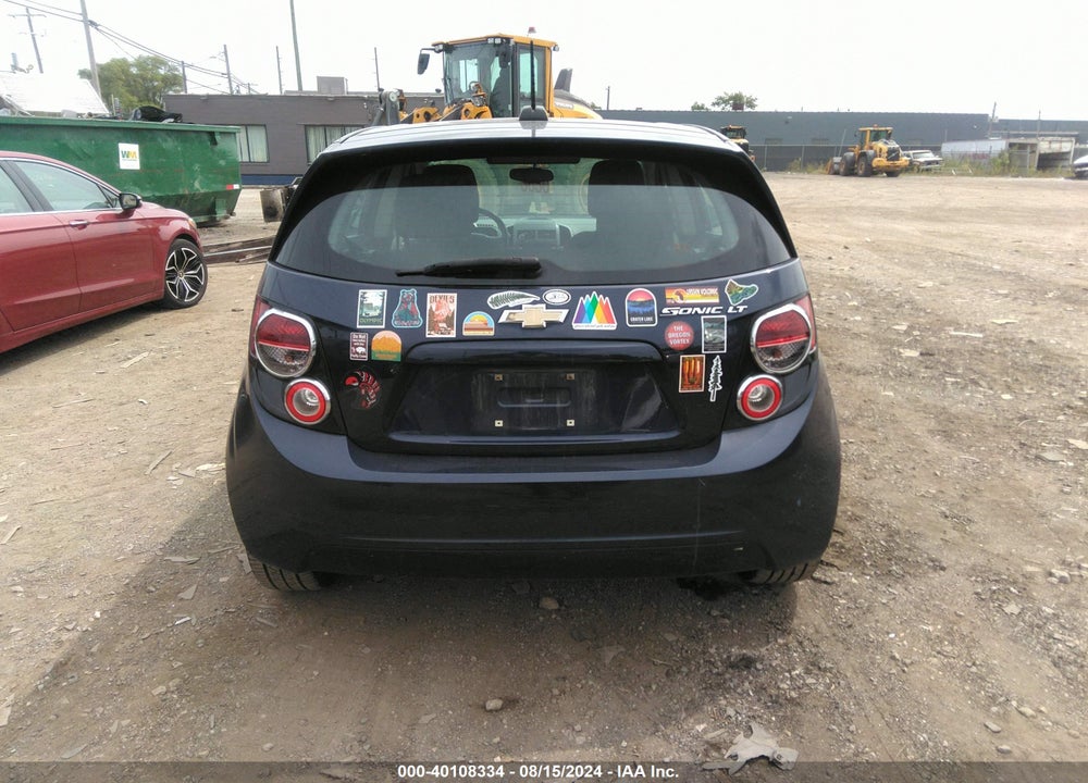 2015 CHEVROLET SONIC LT AUTO VIN: 1G1JC6SH6F4119859