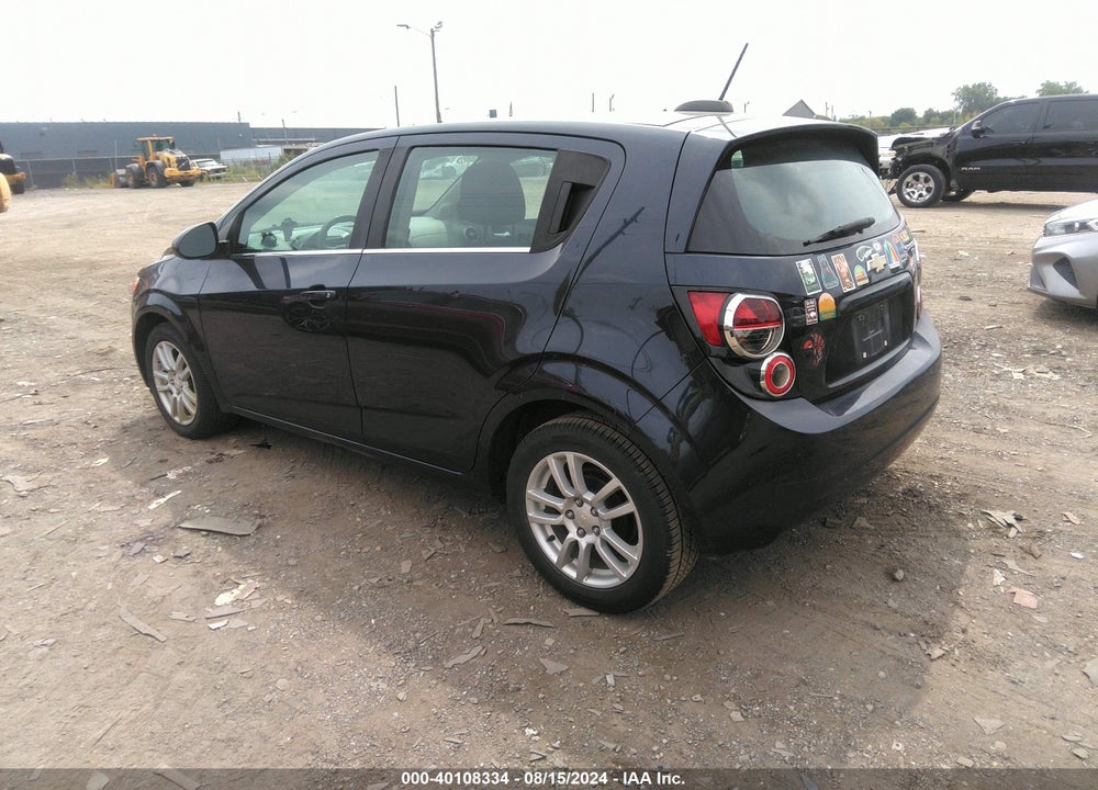 2015 CHEVROLET SONIC LT AUTO VIN: 1G1JC6SH6F4119859