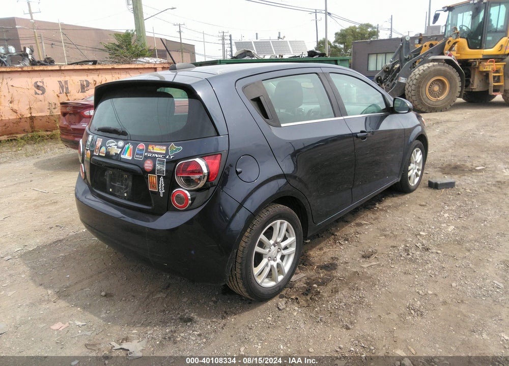 2015 CHEVROLET SONIC LT AUTO VIN: 1G1JC6SH6F4119859