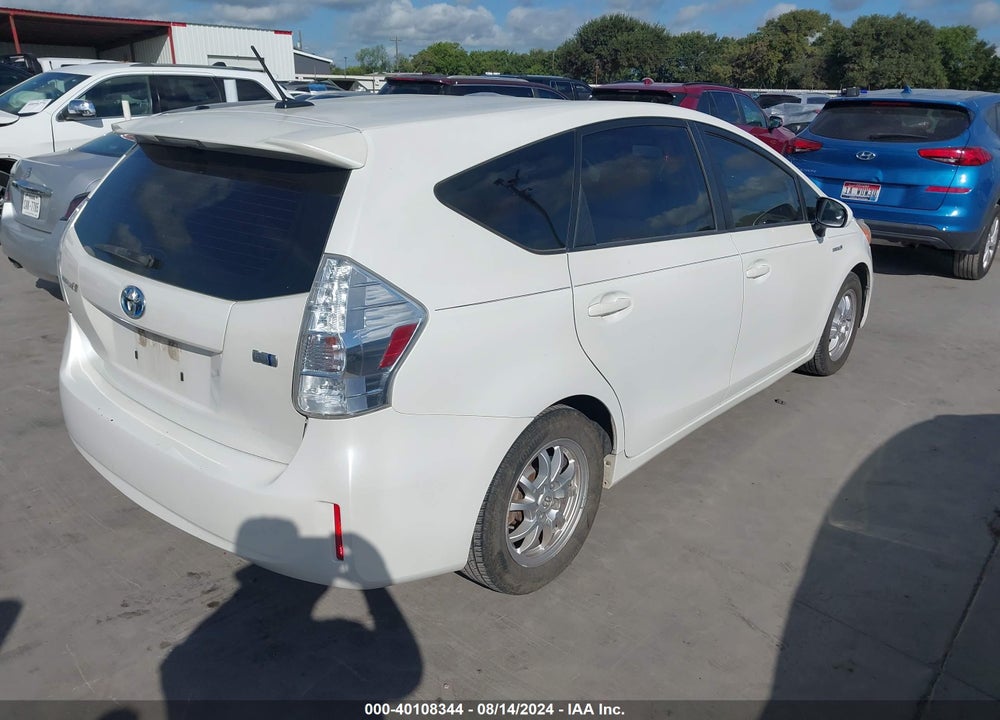 2013 TOYOTA PRIUS V THREE VIN: JTDZN3EU8D3214714