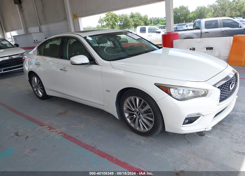 2018 INFINITI Q50 3.0T LUXE VIN: JN1EV7AR2JM444314