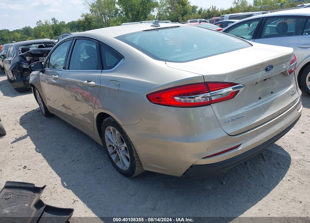 2019 FORD FUSION HYBRID SE VIN: 3FA6P0LU1KR214816