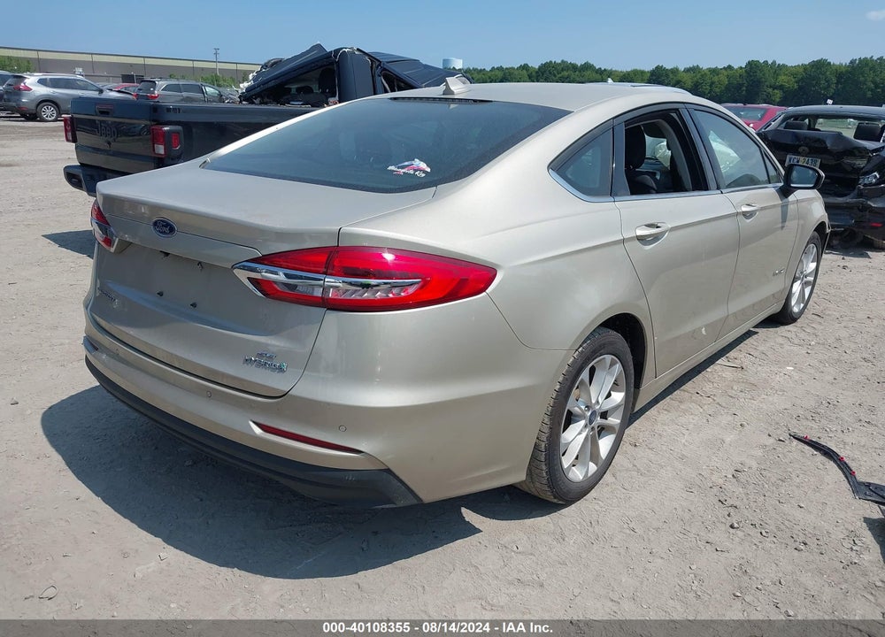 2019 FORD FUSION HYBRID SE VIN: 3FA6P0LU1KR214816