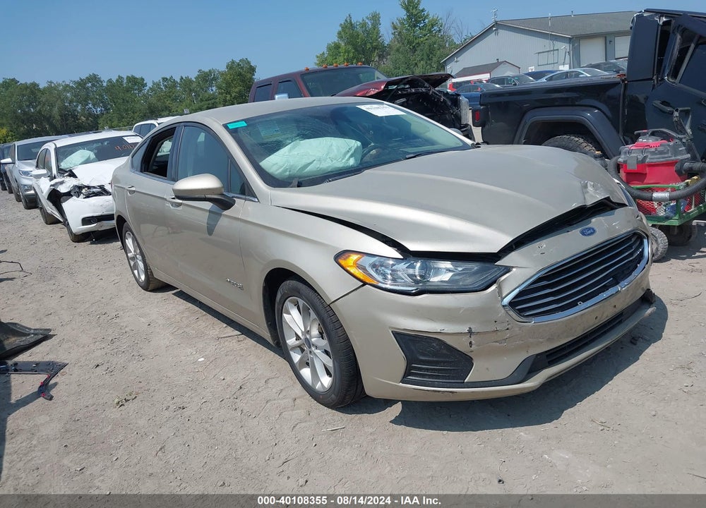2019 FORD FUSION HYBRID SE VIN: 3FA6P0LU1KR214816