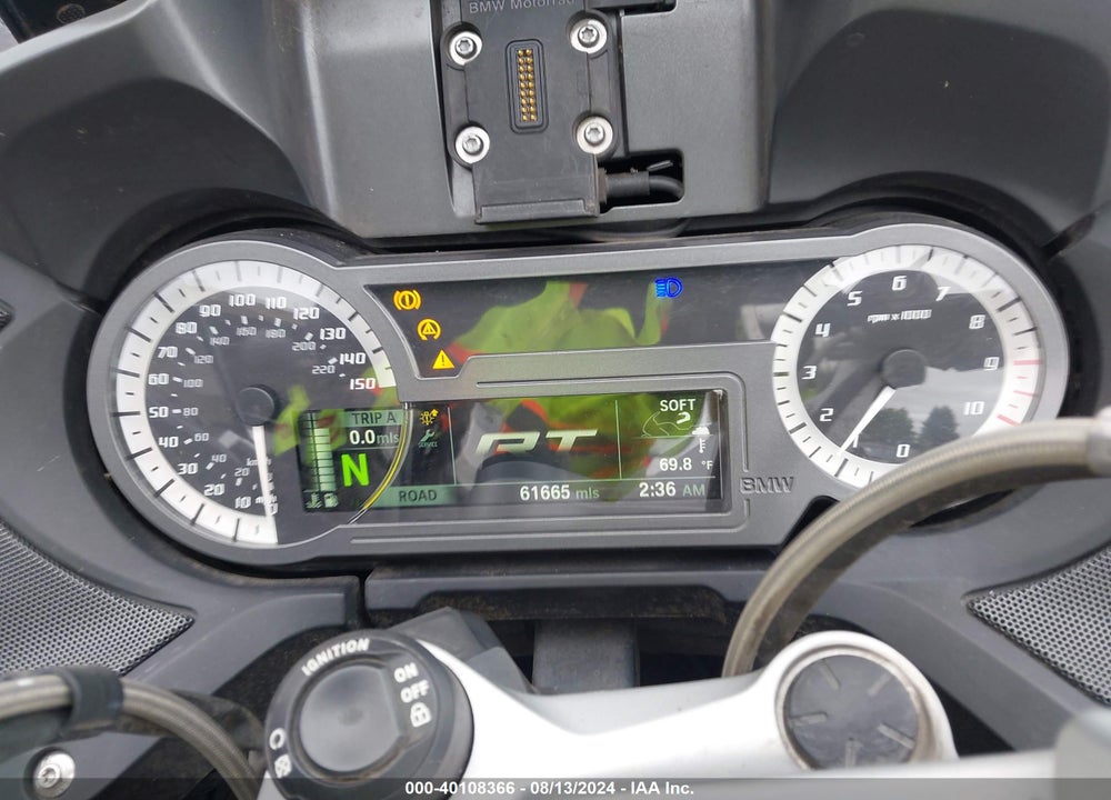 2015 BMW R1200 RT VIN: WB10A1308FZ191926