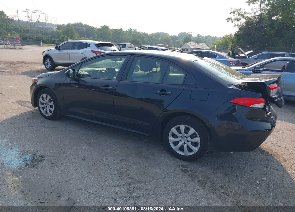 2023 TOYOTA COROLLA LE VIN: JTDB4MEE5PJ002887
