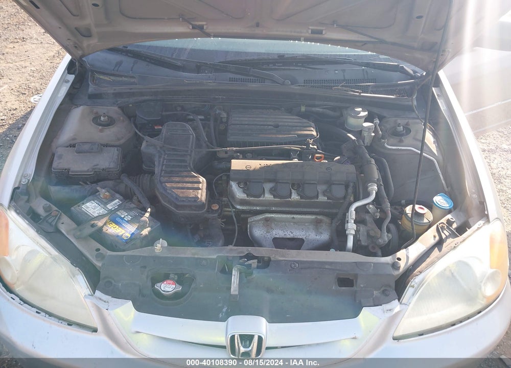 2002 HONDA CIVIC LX VIN: 2HGES15552H548392