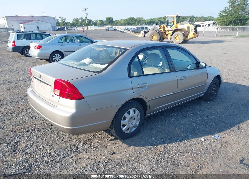 2002 HONDA CIVIC LX VIN: 2HGES15552H548392