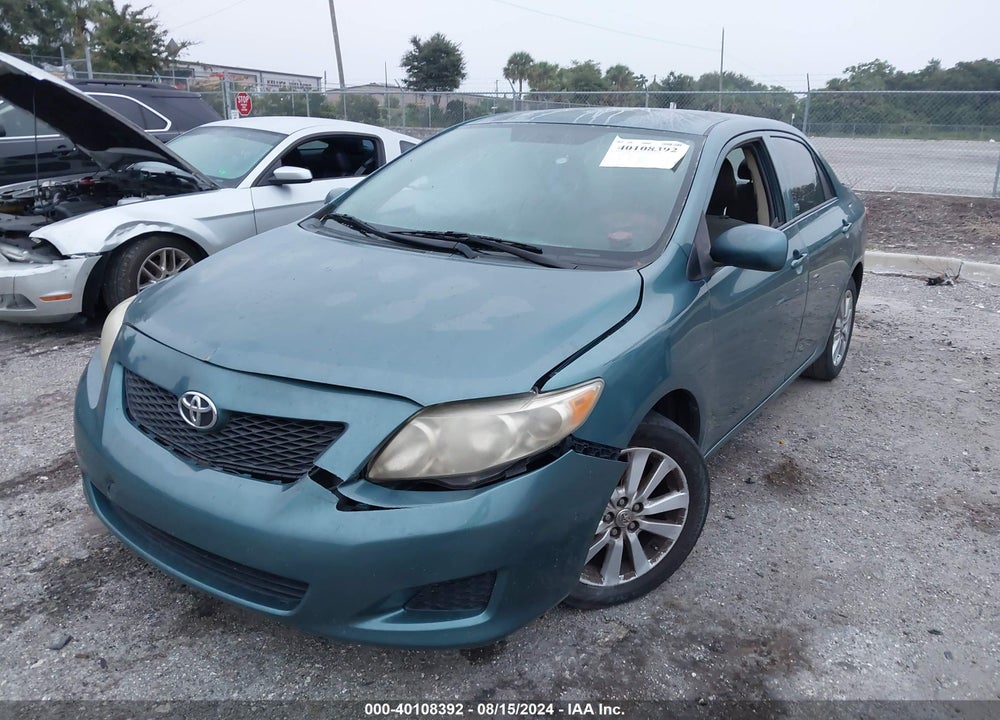 2010 TOYOTA COROLLA LE VIN: 2T1BU4EEXAC519699