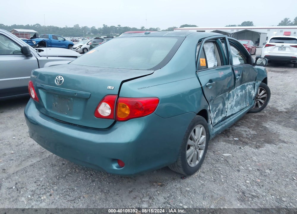 2010 TOYOTA COROLLA LE VIN: 2T1BU4EEXAC519699