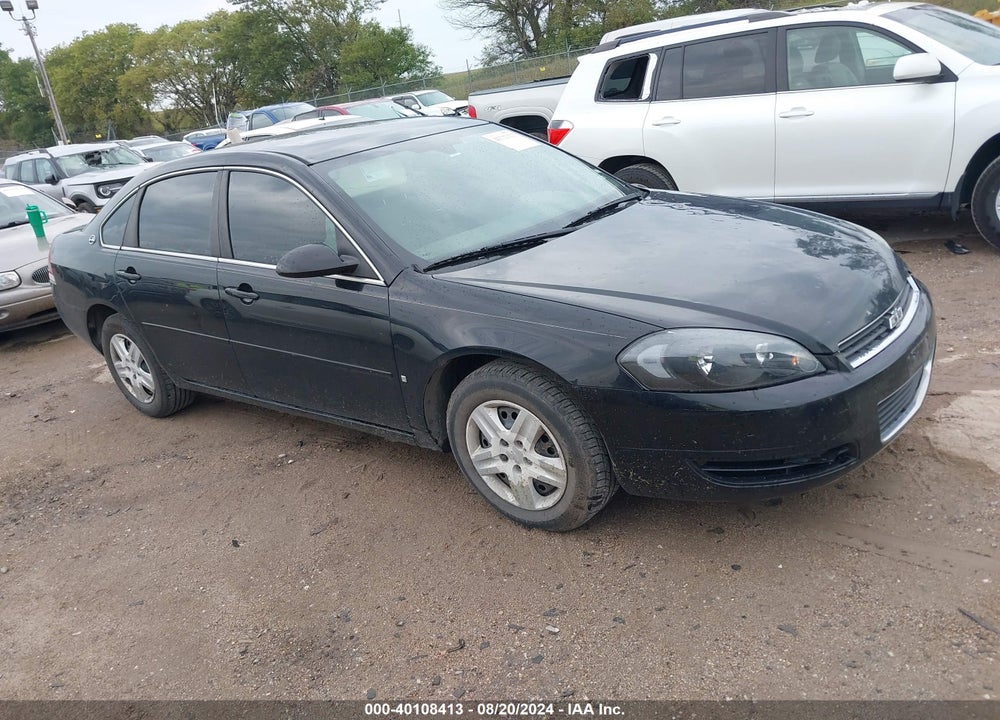 2008 CHEVROLET IMPALA LS VIN: 2G1WB58K081221324