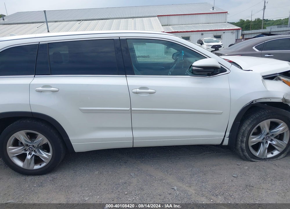 2016 TOYOTA HIGHLANDER LIMITED V6 VIN: 5TDDKRFH1GS308847
