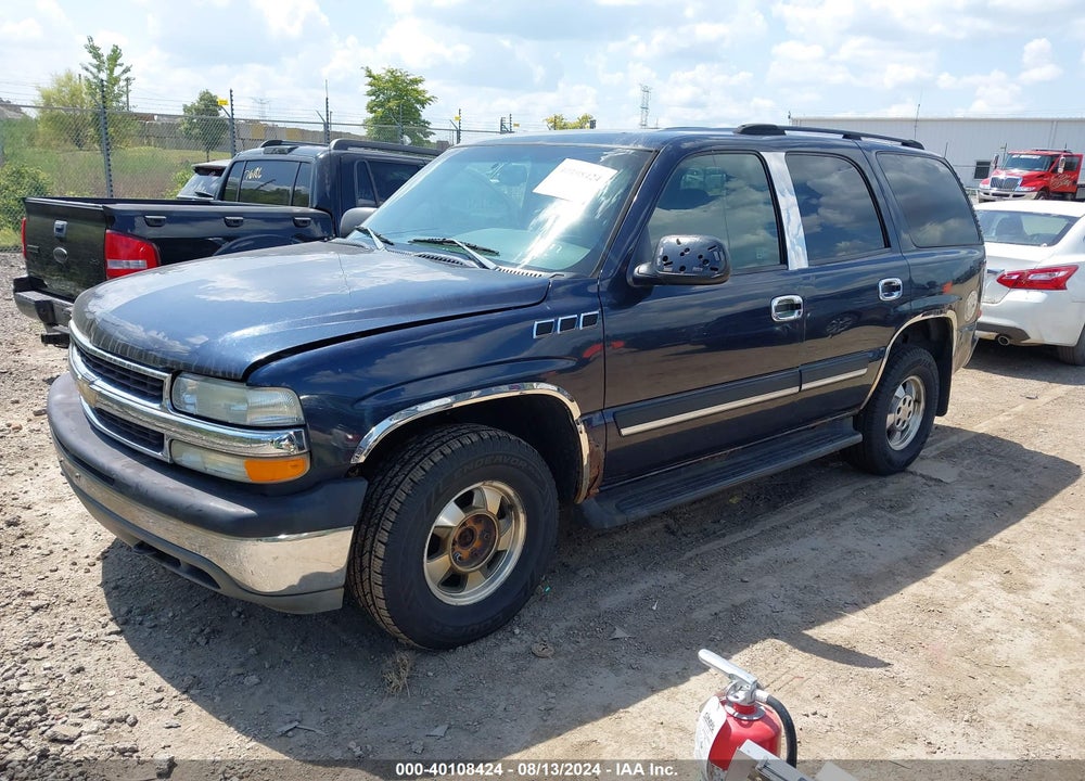 2005 CHEVROLET TAHOE LS VIN: 1GNEK13T05J194176
