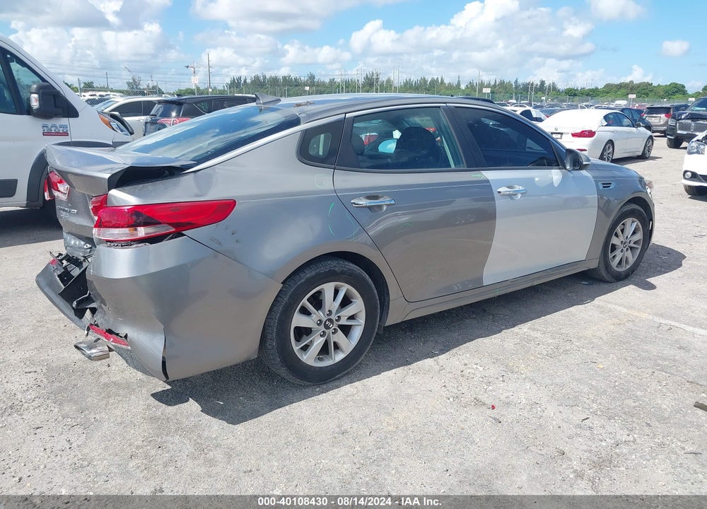 2018 KIA OPTIMA LX VIN: 5XXGT4L37JG183447