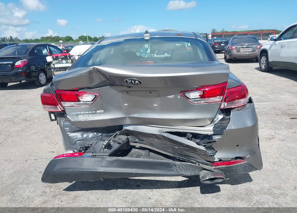 2018 KIA OPTIMA LX VIN: 5XXGT4L37JG183447