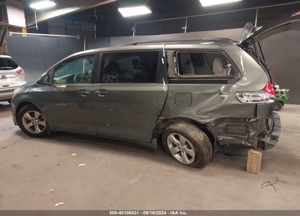 2011 TOYOTA SIENNA LE V6 VIN: 5TDKK3DC2BS151785