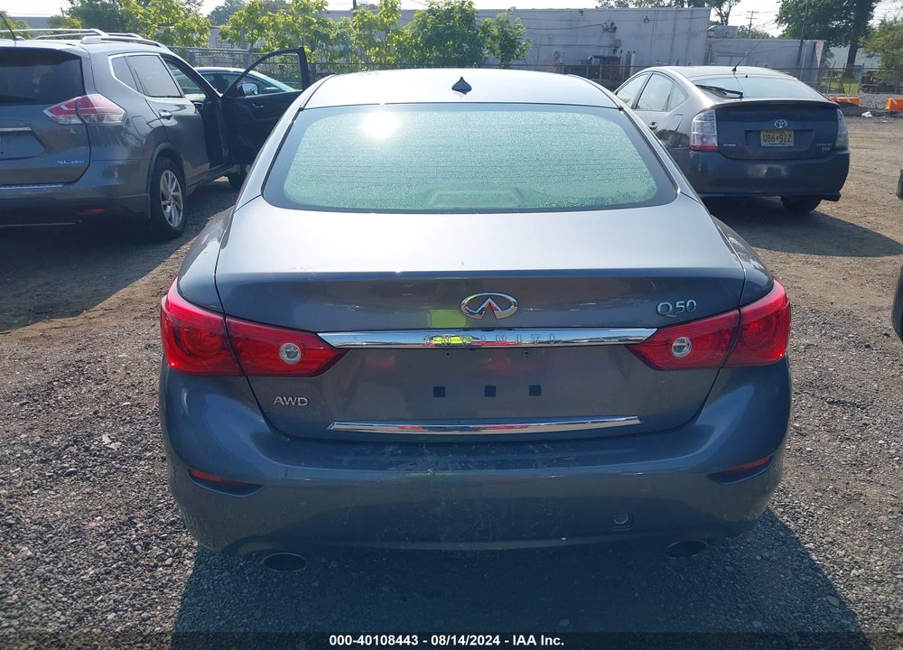 2015 INFINITI Q50 PREMIUM VIN: JN1BV7AR5FM392641