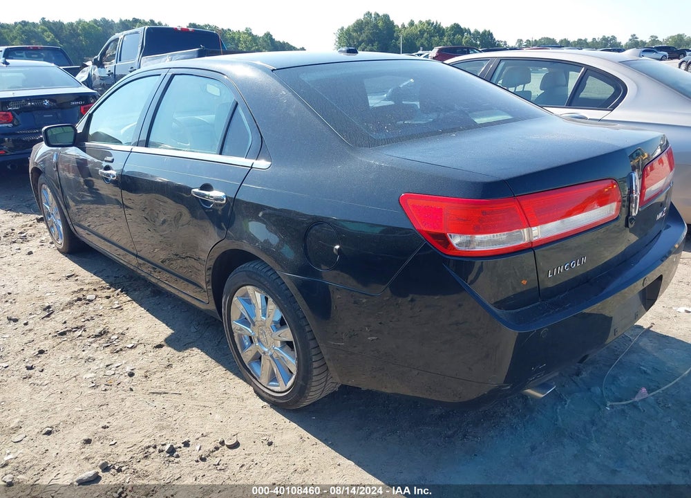 2012 LINCOLN MKZ VIN: 3LNHL2GC8CR834345