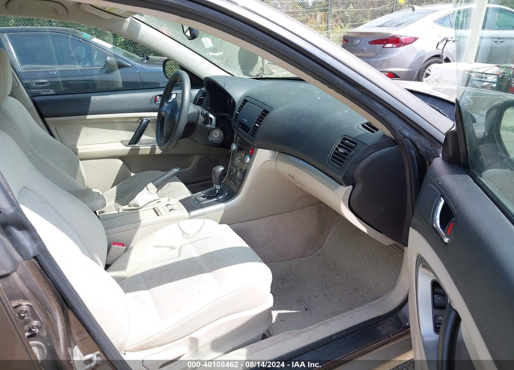 2008 SUBARU OUTBACK 2.5I/2.5I L.L. BEAN EDITION VIN: 4S4BP61C687362509